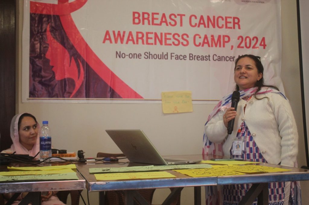 A transformative event was held in Gilgit Baltistan to empower working women with critical insights on breast cancer awareness and mental health, supported financially by the Aga Khan Health Service and with technical guidance from the Midwifery Association of Pakistan.