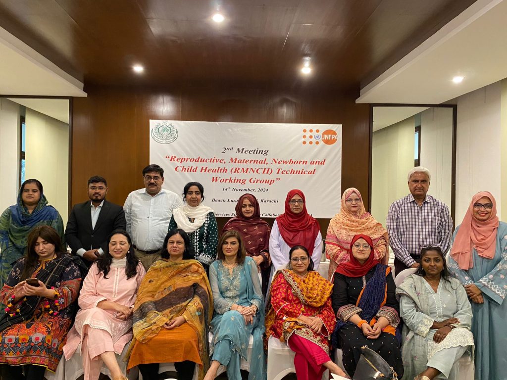 The RMNCH+N Technical Working Group meeting, held under the leadership of Dr. Farhana Memon, brought together a diverse range of stakeholders to advance maternal and child health initiatives.